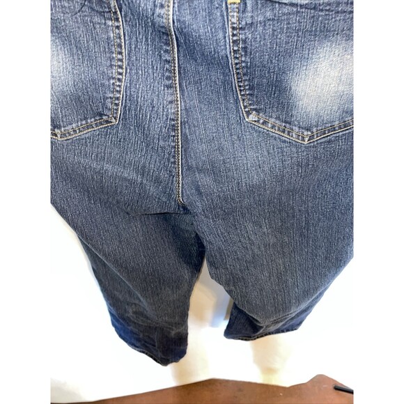 Phat Fashion Silver Label Straight Jeans Women’s Size 18 Blue Zip Fly Cowgirl - Picture 12 of 12